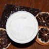 Šľahané bambucké maslo pomaranč-kokos-čokoláda